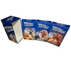 BACK TO THE FUTURE Complete Trilogy VHS box set Michael J. Fox Christopher Lloyd